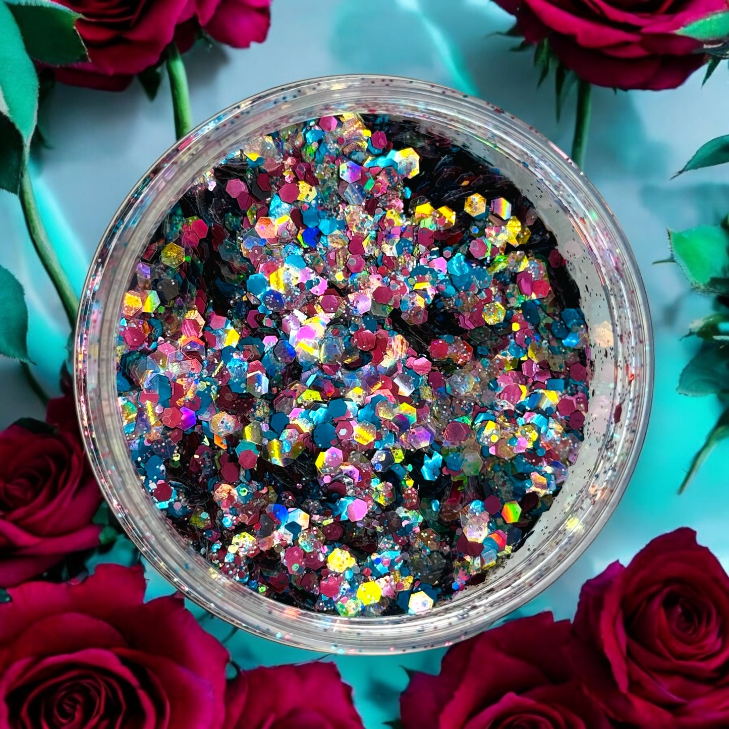 WRONG BITS holographic biodegradable glitter
