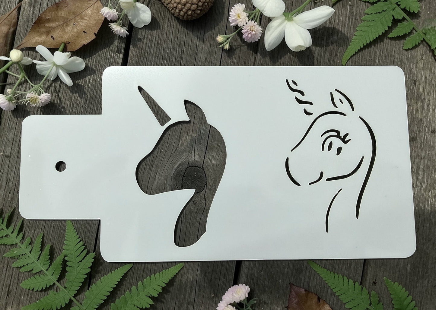 UNICORN stencil