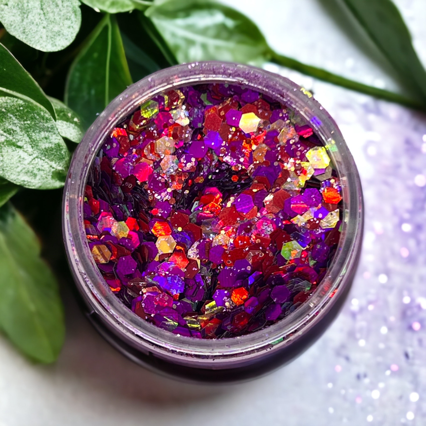 BENGALI BAD GAL holographic biodegradable glitter
