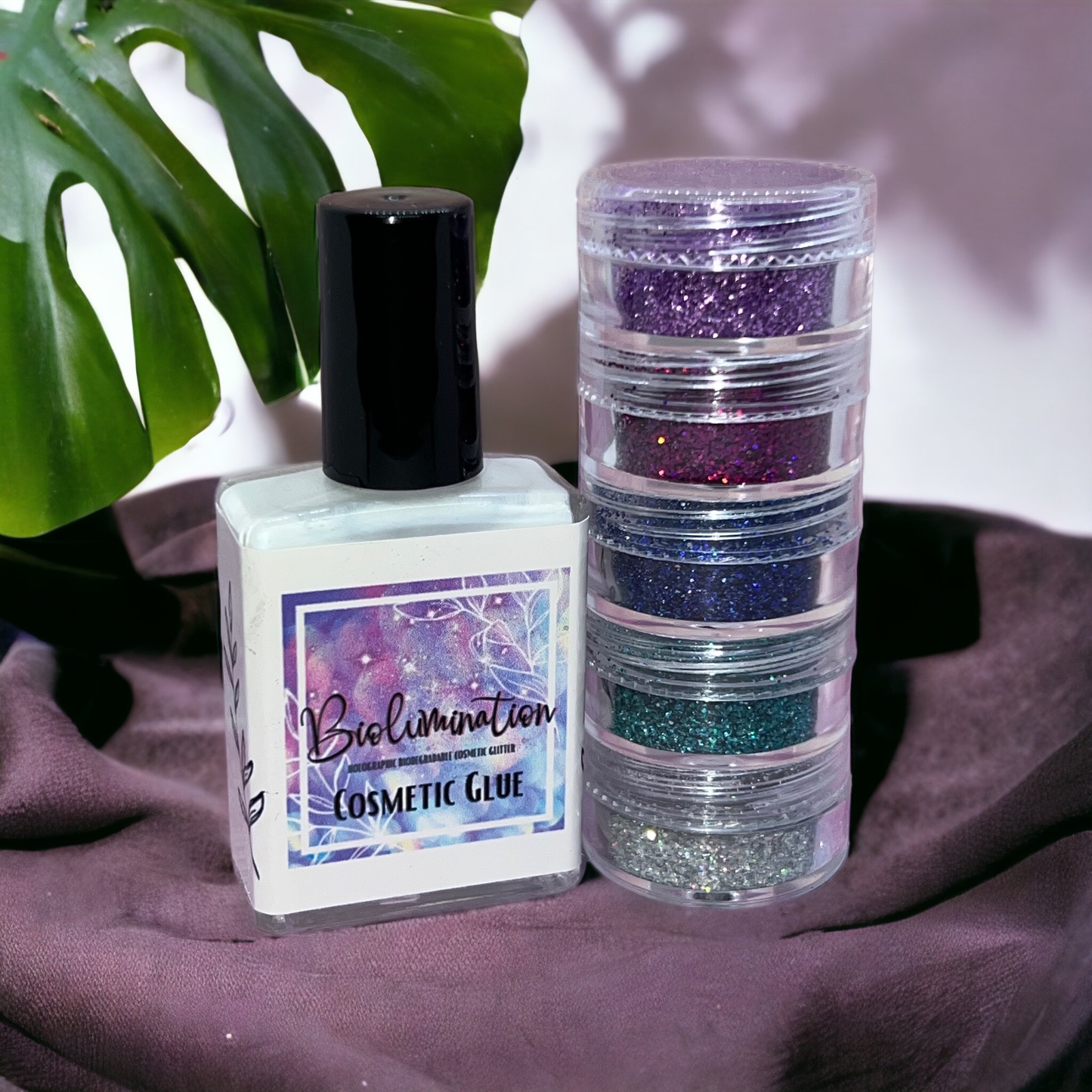 PYO fine glitter stack