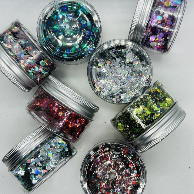 BIOLUMINATION holographic biodegradable glitter