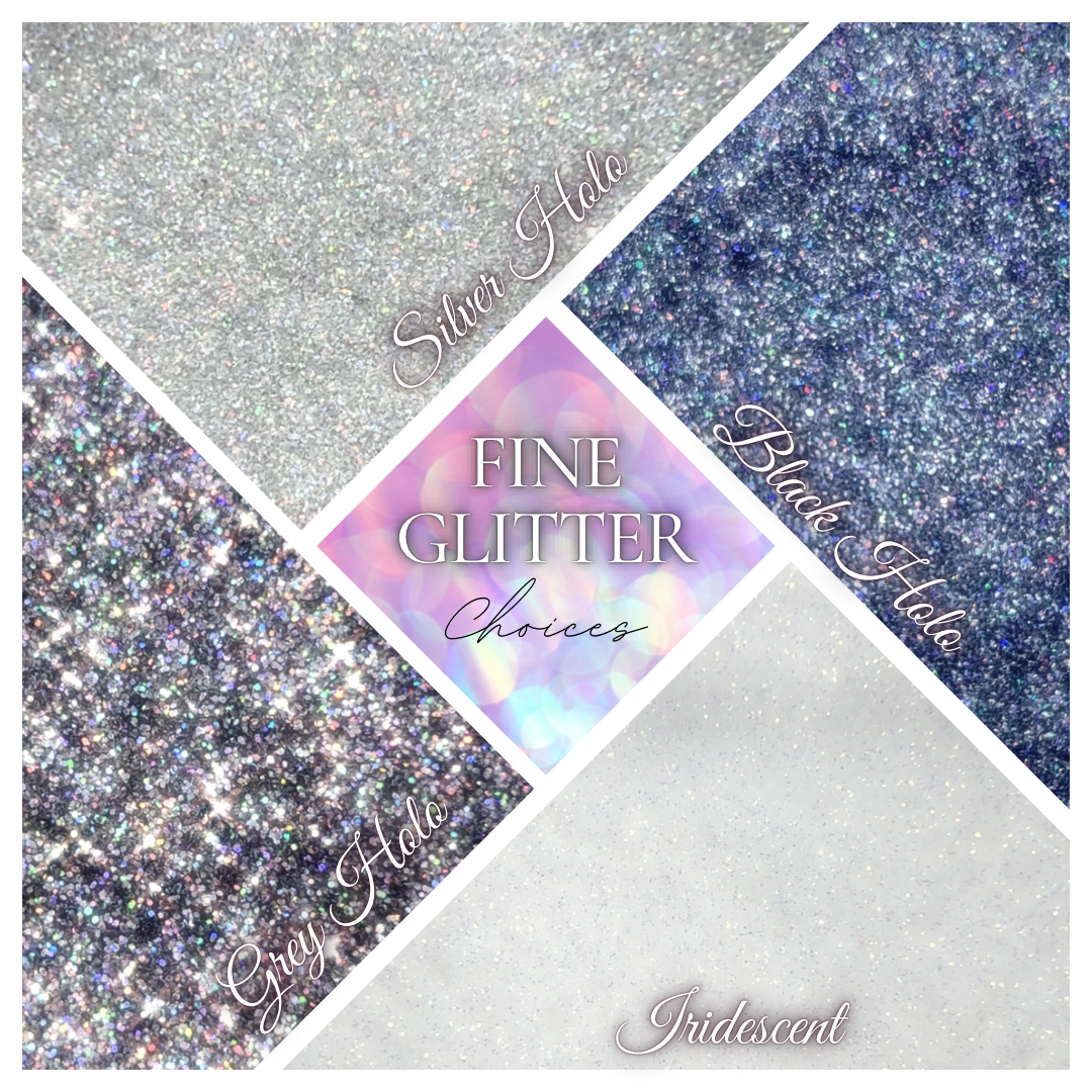 PYO fine glitter stack