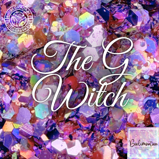THE G WITCH LIMITED EDITION holographic biodegradable glitter