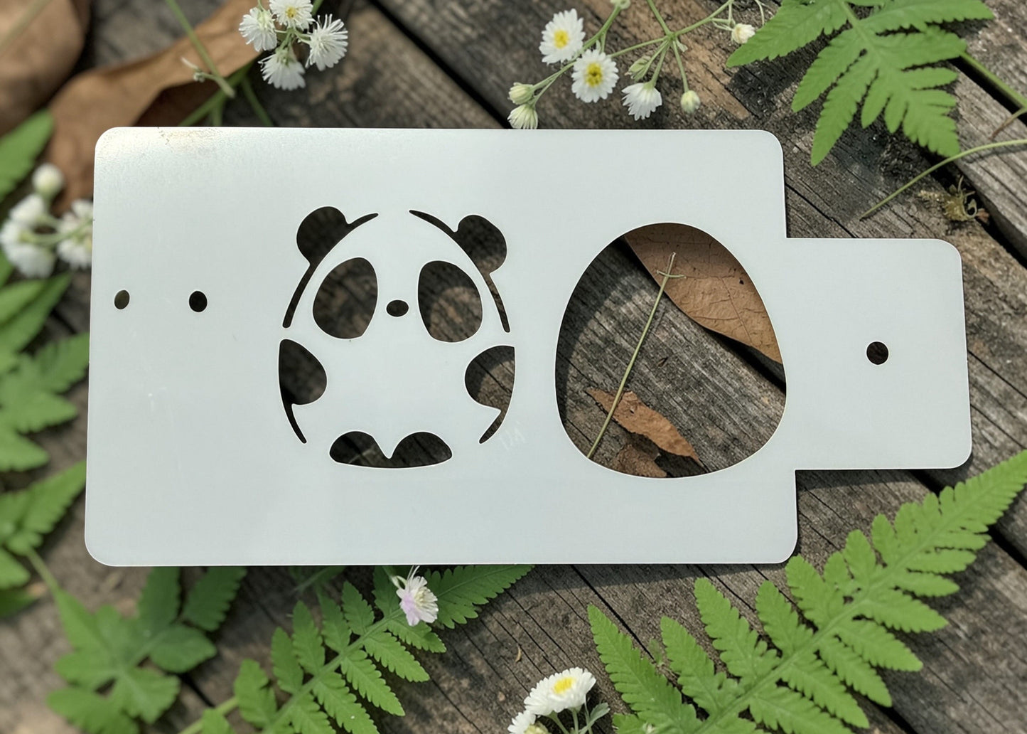 SQUISHY PANDA stencil
