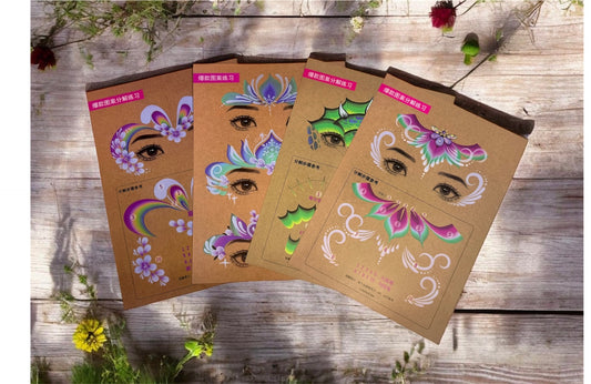 Face Painting PRACTICE BOARD| Reusable Training boards